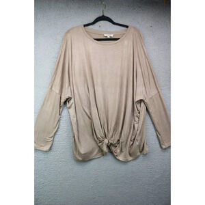Umgee Dolman Sleeve Oversized Top-Size Large